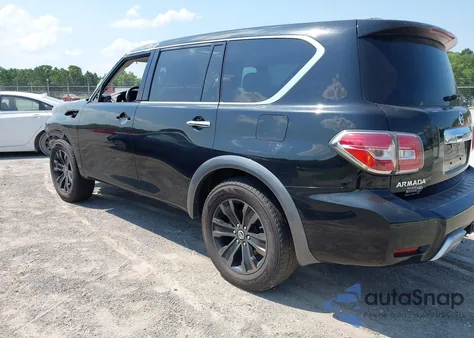 2018 Nissan Armada Platinum z USA, uszkodzony, nr VIN JN8AY2NE5J9731473